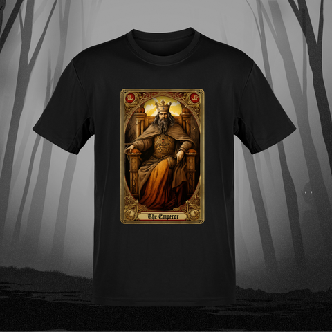 Death and Divine The Emperor Tarot T-Shirt