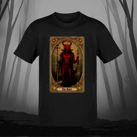 Death and Divine The Devil Tarot T-Shirt