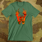 Winthrope W Orange Camo Tee