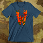 Winthrope W Orange Camo Tee