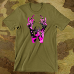 Winthrope W Pink Camo Tee