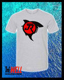 HUDSON JR BOXING LOGO SHARK (BLACK & RED)