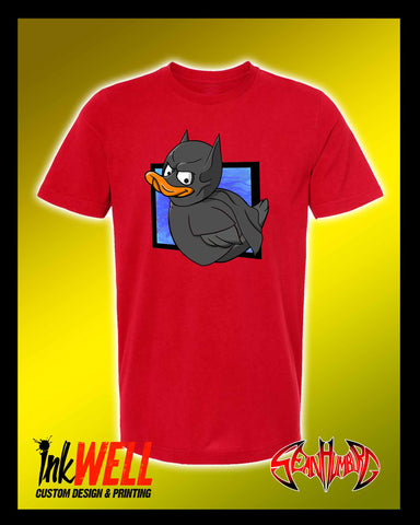 Bat Duck Graphic T-Shirt by Sean Humburg