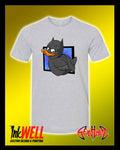 Bat Duck Graphic T-Shirt by Sean Humburg