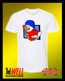 Clown Duck Graphic T-Shirt by Sean Humburg