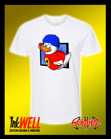 Clown Duck Graphic T-Shirt by Sean Humburg