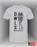 Owls Graphic Design T-Shirt O.W.L.S